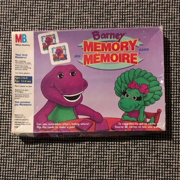 Barney Memory Game - Picture 1 of 5